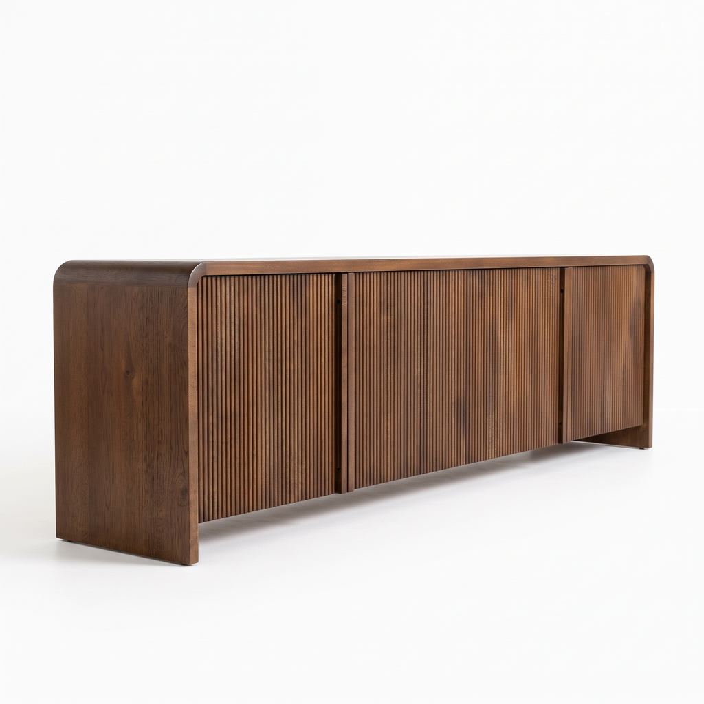 Kestrel Haven TV Cabinet — White background angle 2