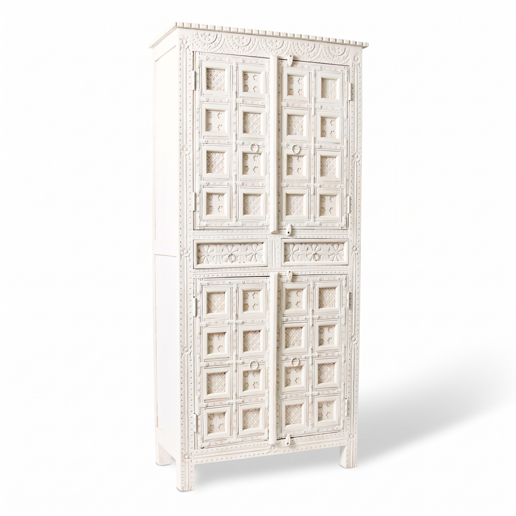 Kestrel Meadow Wardrobe — White background angle 2