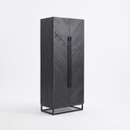 Linden Vale Wardrobe — White background angle 2
